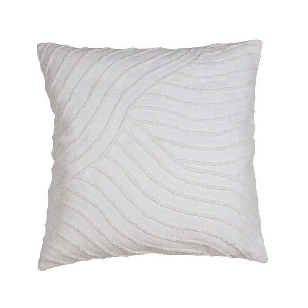 Fondaco Flow tyynynpäällinen 48 x 48 cm, luonnonvalkoinen