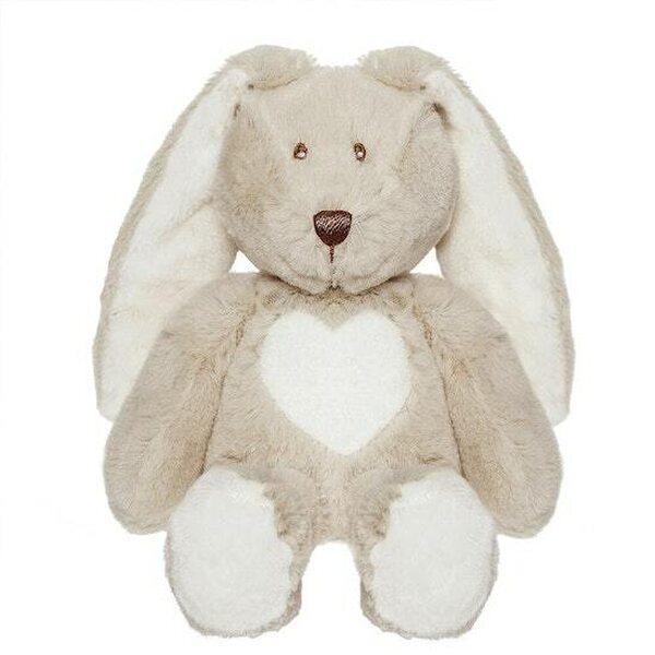 Teddykompaniet Teddy cream rabbit 24 cm, grey