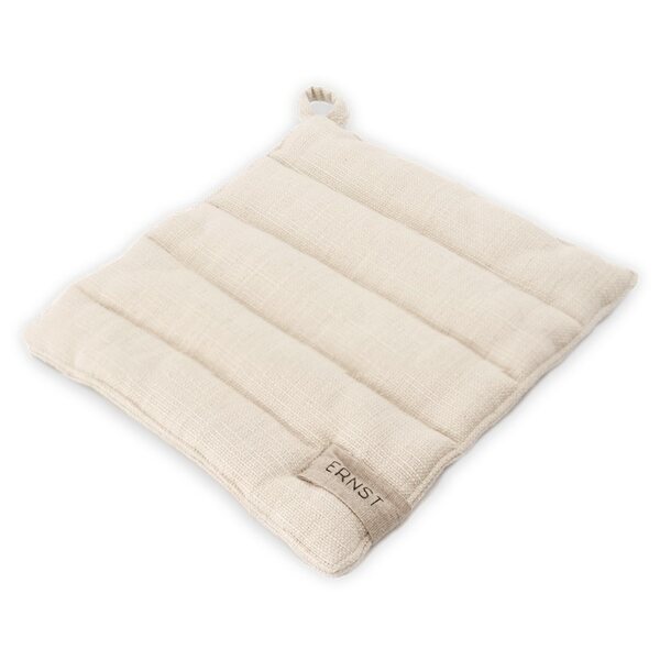 Ernst Pot holder 23 x 25 cm, natural white