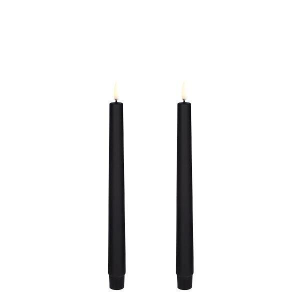 Uyuni Led-kruunukynttilä 25 cm 2 kpl/pkt, forest black