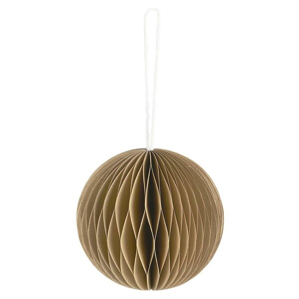 Ib Laursen Pallo paperikoriste 8 cm, beige