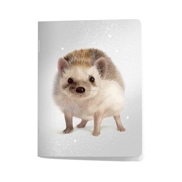 Henna Adel Hedgehog notebook 9 x 12 cm
