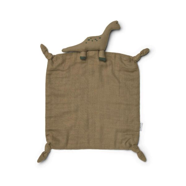 Liewood Agnete cuddle cloth, Dino khaki