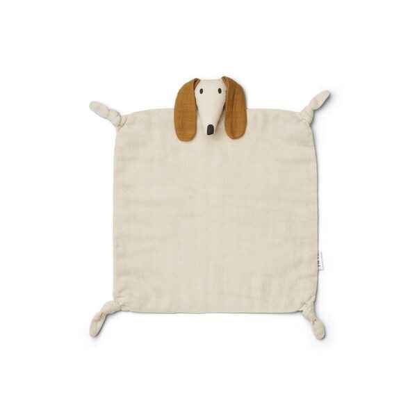 Liewood Agnete cuddle cloth, Dog sandy mix