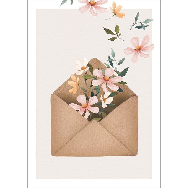Henna Adel Flowers postcard