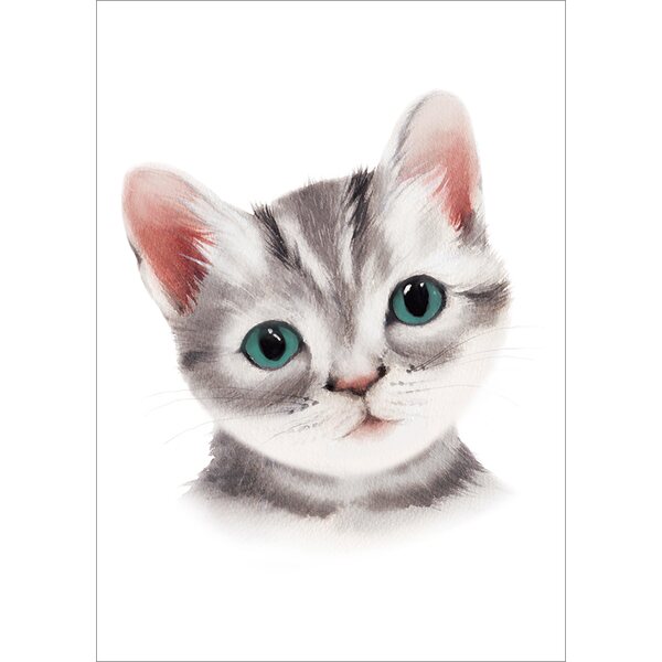 Henna Adel Kitten postcard
