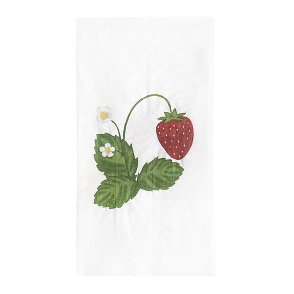 Storefactory Jordgubbe servetit 33 x 42 cm