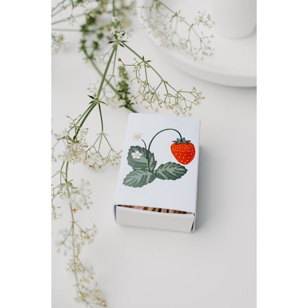 Storefactory Jordgubbe matchbox 5 x 3,5 cm
