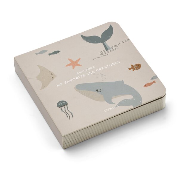 Liewood Bertie baby book, Sea creature / Sandy