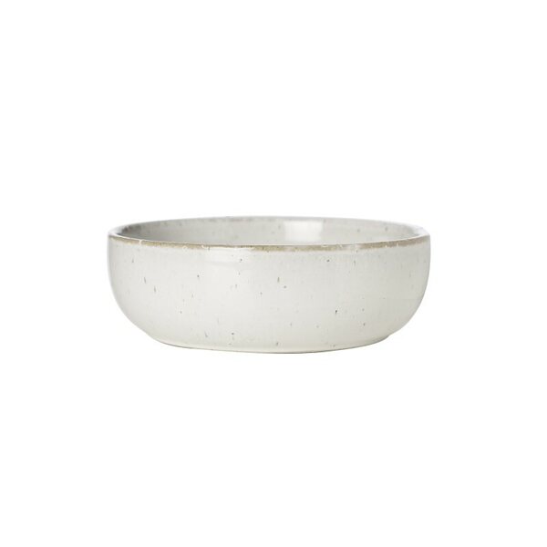 Ernst Kulho matala 14 cm, valkoinen/pisteet