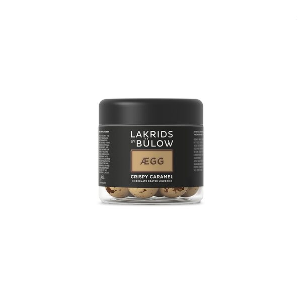 Lakrids By Bulow Egg crispy caramel suklaakuorrutteinen lakritsi 125 g, small