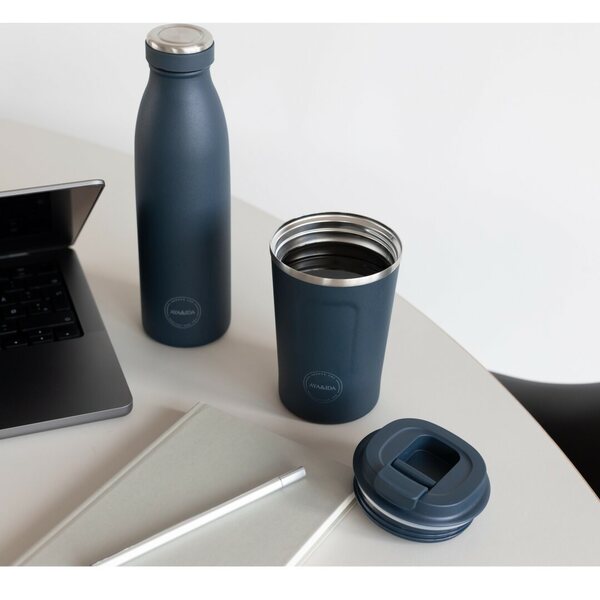 Aya&Ida Cup2go termosmuki 380 ml, navy blue
