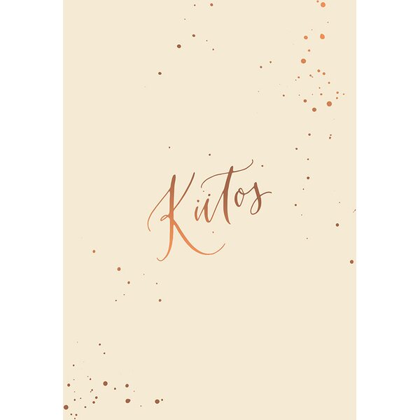 Kalligrafiastudio Kiitos -kortti
