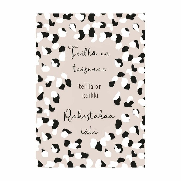 Xeraliving Teillä on toisenne hääkortti