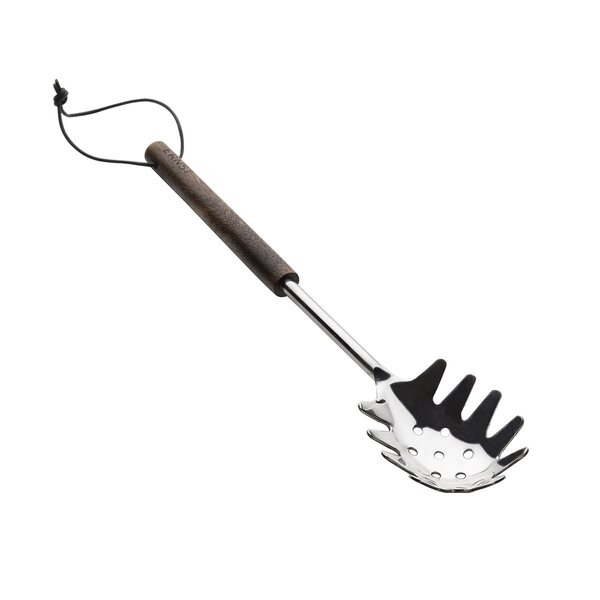 Ernst Pasta scoop, brown wood/metal