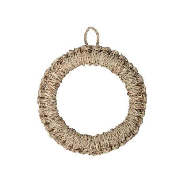 Ernst pot holder/wreath 18 cm, natural