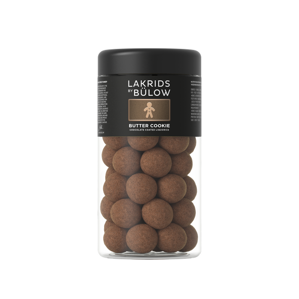 Lakrids By Bulow Butter cookie suklaakuorrutteinen lakritsi 295g, regular