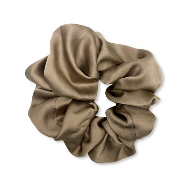 Lola scrunchie, ruskea