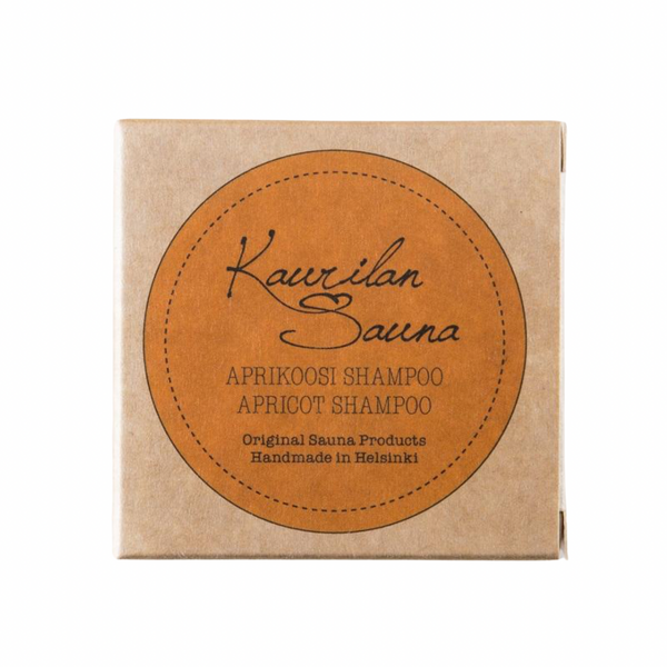Kaurilan Sauna Palashampoo pahvirasiassa 90 g, aprikoosi