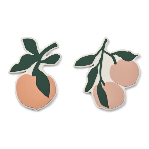 Liewood Gia Teether 2 pack, Peach / Pale tuscany multi mix