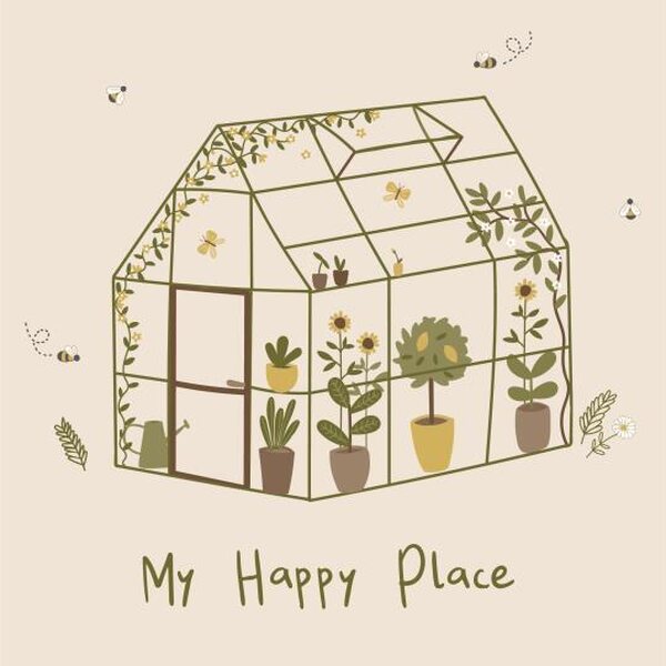 Ib Laursen Green house servetit 20 kpl/pkt 33 x 33 cm