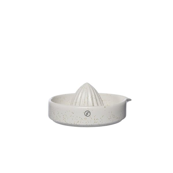 Ernst Citrus juicer 6 x 13 cm, white/dots