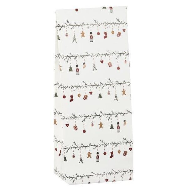 Ib Laursen Lahjapussi My nostalgic Christmas S 12x30,5x7 cm, havu