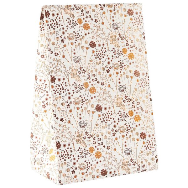 Ib Laursen Gift bag Autumn flowers M 18x28,5x10 cm