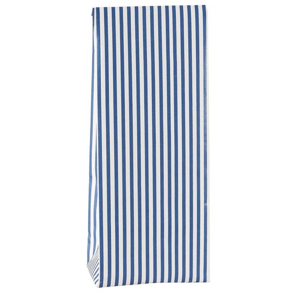 Ib Laursen Gift bag Blue stripes XS 9 x 22,5 x 6 cm