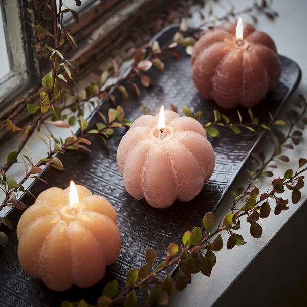 Affari Pumpkin candle - CHOOSE COLOUR