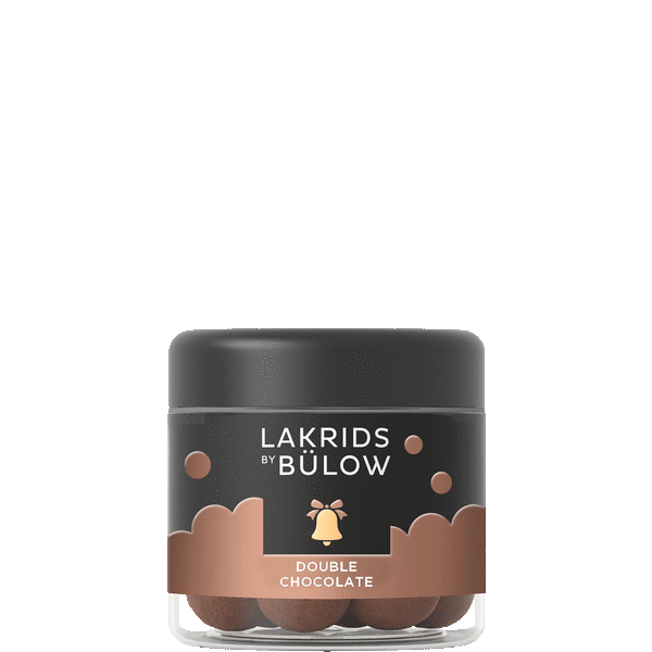 Lakrids By Bulow Double chocolate suklaakuorrutteinen lakritsi 125 g, small