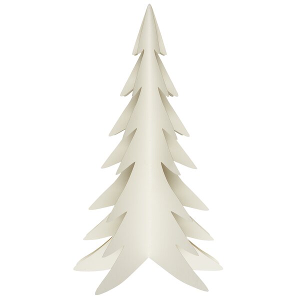 Ib Laursen Tree paper decoration 17 x 35 cm, white