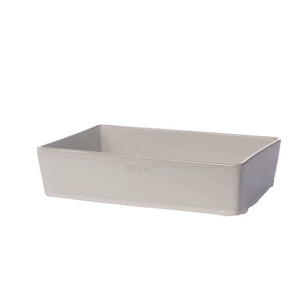 Ernst Oven/serving dish 27 x 18 x 6 cm, white/sand