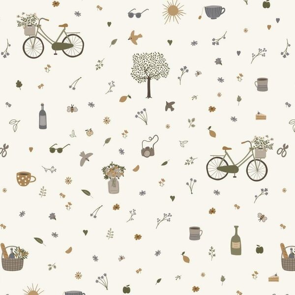 Ib Laursen gift wrapping paper Summer days 52,5 cm x 2 m