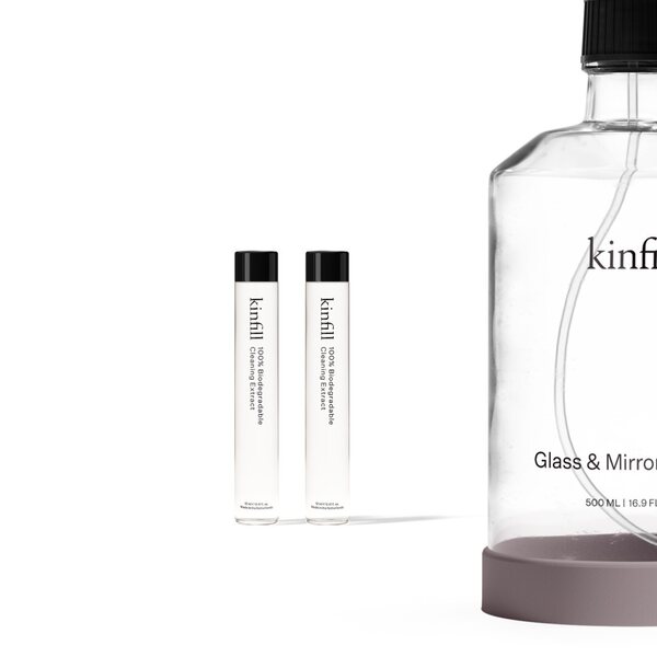 Kinfill Glass & Mirror Cleaner refill 2 pcs - CHOOSE SCENT