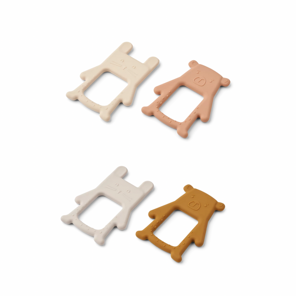 Liewood Jonathan Teether 2 pack - CHOOSE COLOUR