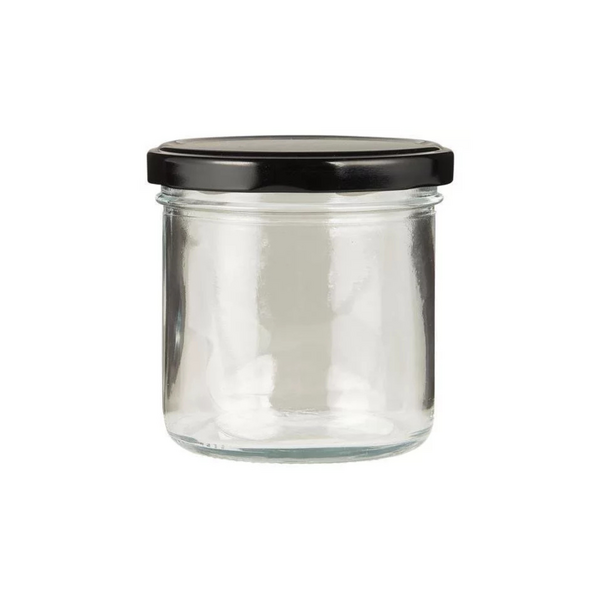 Ib Laursen Toledo glass jar with metal lid, 280 ml