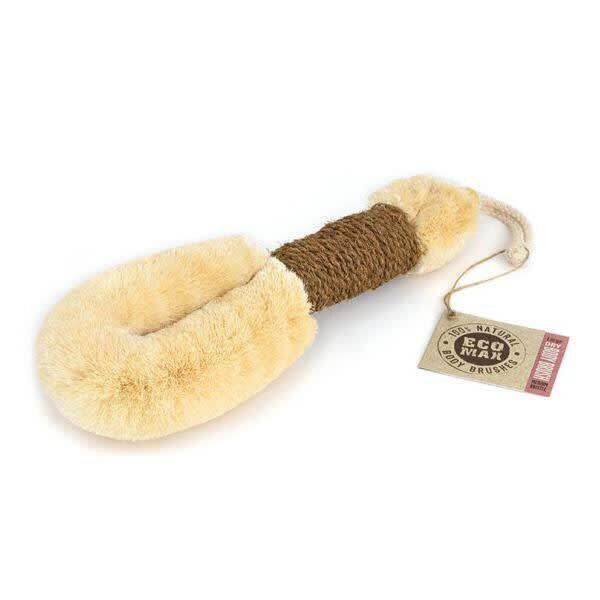 Eco Max Dry body brush with coconut handle, L