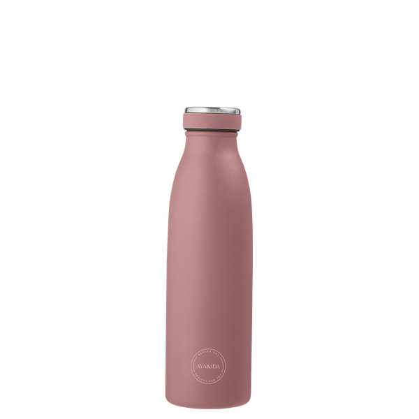 Aya&Ida Juomapullo 500ml, ash rose
