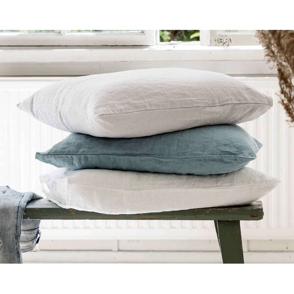 Heaven Linen Pellavatyynyliina 50 x 60 cm, meren turkoosi