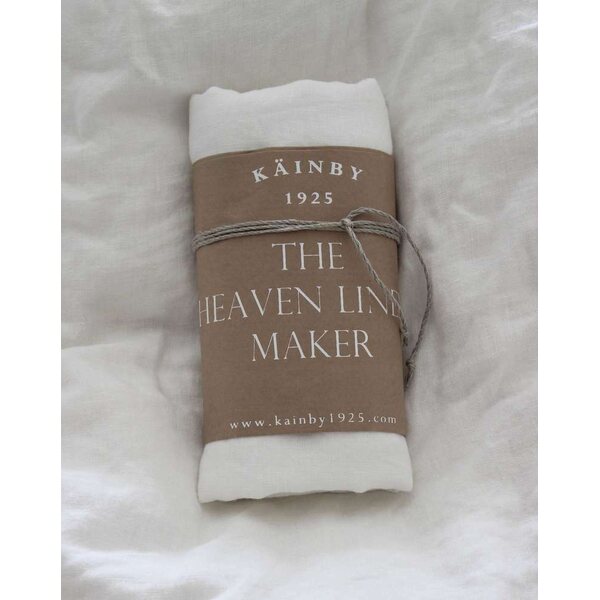 Heaven Linen Pellavatyynyliina 60 x 80 cm, valkoinen