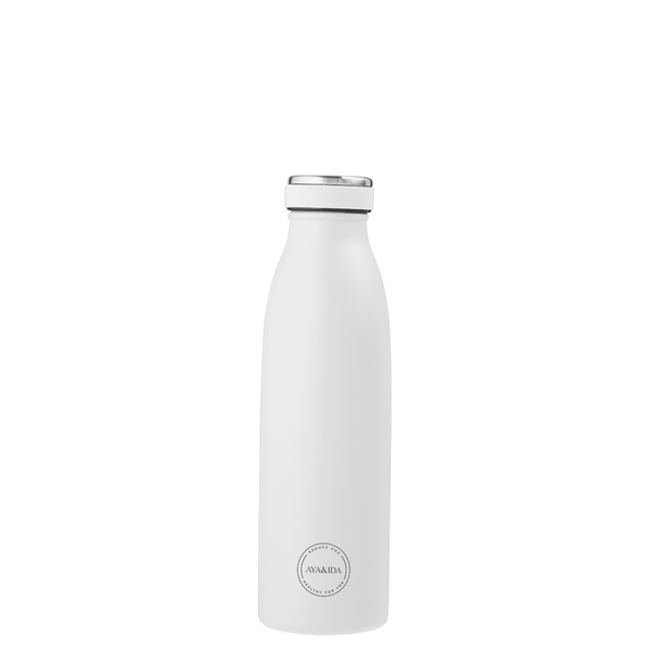 Aya&Ida Juomapullo 500 ml, winter white