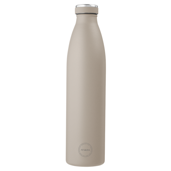 Aya&Ida Drinking bottle 1000 ml, cream beige
