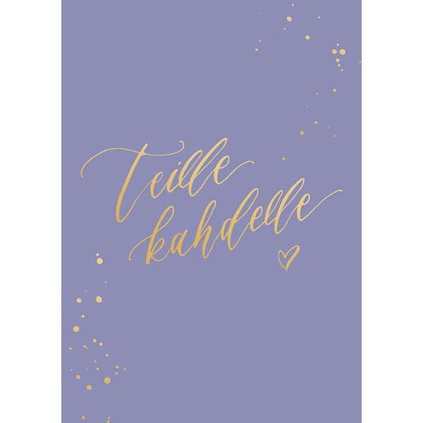 Kalligrafiastudio 2-osainen Teille kahdelle kortti