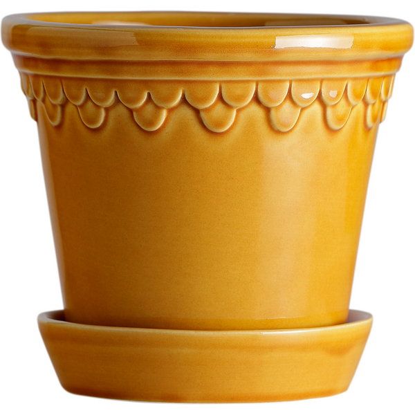 Bergs Potter Copenhagen saviruukku 10 cm, keltainen