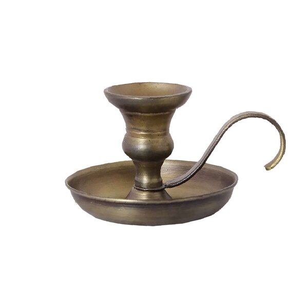 Strömshaga Gunnar Candle Holder, Antique Brass