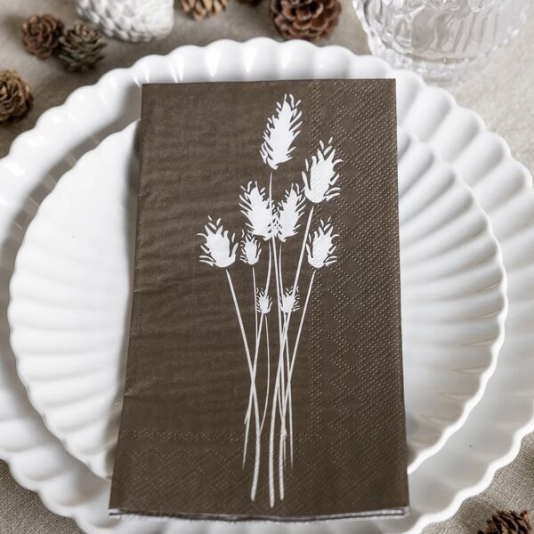 Storefactory Vippa napkins 16 pcs, brown