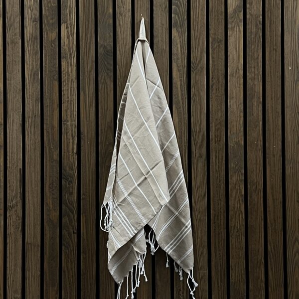 Lina Ranta hamam hand towel 45 x 90 cm, beige