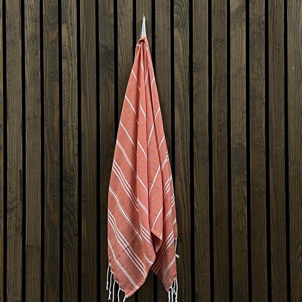 Lina Ranta hamam hand towel 45 x 90 cm, orange