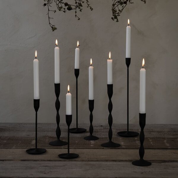 Ernst Candleholder black - CHOOSE SIZE